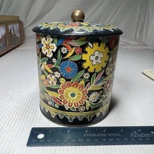 Tin Round Container maded by Daher - Picture 1 of 3