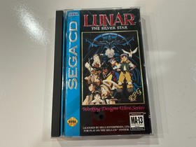 Lunar: The Silver Star (Sega CD) CIB Complete (Yellow Disc Variant) w Reg N MINT