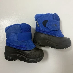 The North Face Alpenglow II Kleinkind Stiefel wasserdicht blau Wildleder Unisex Größe 4 - Bild 1 von 9