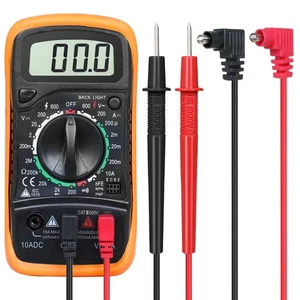Digital Multimeter – AC/DC Voltage, Current, Ohm Meter for DIY & Electronics - Picture 1 of 7