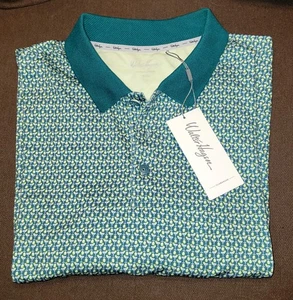 Nuevo Polo de Golf XXL Para Hombre Walter Hagen Clubhouse Agujero 19 Martini Verde - Imagen 1 de 6
