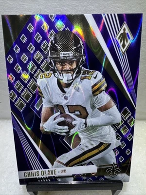 2023 Panini Phoenix-Chris Olave #69 SP Variation Purple Seismic /125 💎 - Image 1 of 3