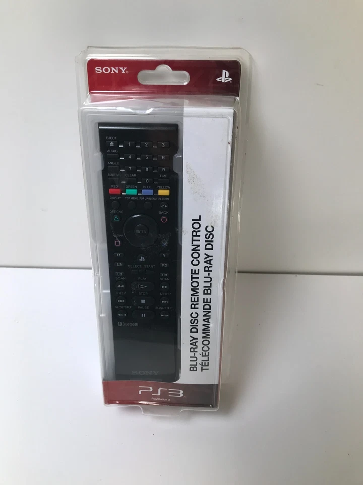 Genuine Sony Playstation 3 PS3 Blu- Ray Disc Remote Control CECHZR1U NEW - Image 1 of 1