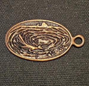 Kennecott Copper Hurly Santa Rita Nuevo México Chino Mina Cobre Llavero - Imagen 1 de 4