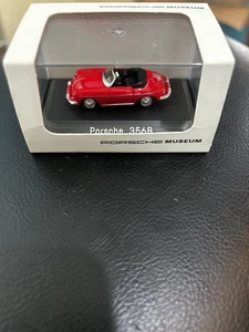 Réplica de coche miniatura a escala 1:87 rojo Porsche Museum Porsche 356B - Imagen 1 de 5