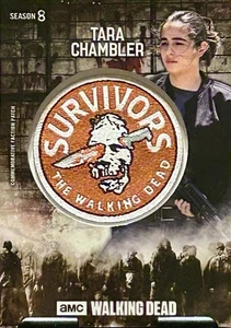 🔥☠️2018 Topps The Walking Dead Season 8 Part 1 Mud 11/50 Rosita Espinosa Patch - Picture 1 of 2