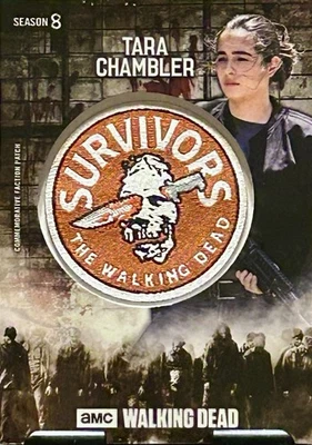 🔥☠️2018 Topps The Walking Dead Season 8 Part 1 Mud 11/50 Rosita Espinosa Patch - Image 1 of 2