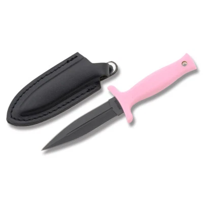 Cuchillo de Bota Schrade Rosa Dama Borde Punta de Lanza Hoja Envío Gratis en EE. UU. Foto 1 de 4