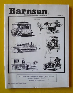 1984 Vintage BARNSUN Farm & Ranch Supply CATALOG Macomb, IL - Picture 1 of 8
