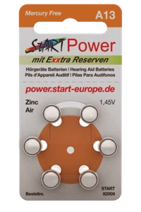 60 Hörgerätebatterien Typ A13 PR48 1.4V 280mAh Hörgeräte Batterien Knopfzelle - Bild 1 von 5