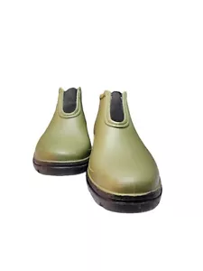Sloggers Size 10 Rain Garden Boots Green Womens BreakUp Rubber Ankle - Picture 1 of 5