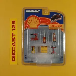 GREENLIGHT SHELL GL MUSCLE EXCLUSIVE MULTIPACK SHOPTOOL 1:64 Diorama Accessories - Picture 1 of 2