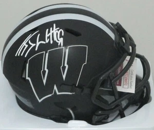 WI Badgers JJ WATT Signed Riddell ECLIPSE Speed Mini Helmet AUTO - Cardinals JSA - Picture 1 of 1