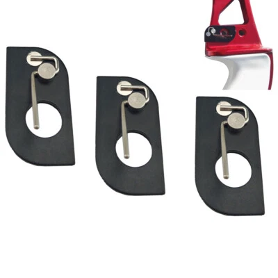 3pcs Archery Arrow Rest Sticky Aluminum alloy for Recurve Bow Hunting Shooting - Image 1 of 4