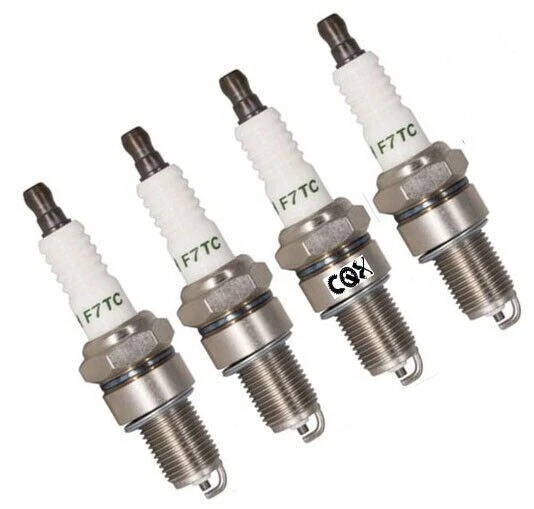 4x bujías BR8ES/F7TC para Suzuki gt750 gt550 gs gs750 gs850 gs1000 gs1100 Foto 1 de 1