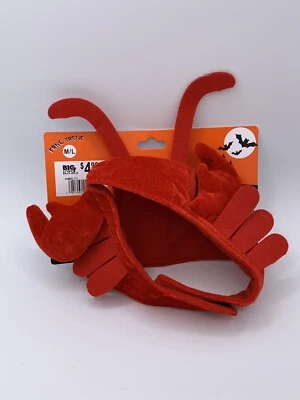 Dog Apparel Halloween Costume Hat Lobster Medium Large - Image 1 of 4