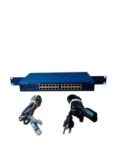 NETGEAR ProSafe 24 Port Gigabit Switch JGS524 v2 | tested working - Picture 1 of 4