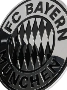FC Bayern München Aufkleber - Chromlogo - 3D Sticker XL Logo Autoaufkleber FCB - Bild 1 von 3
