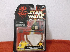 STAR WARS EPISODIO 1. SET ACCESSORI TATOOINE con DROID estraibile - Foto 1 di 6
