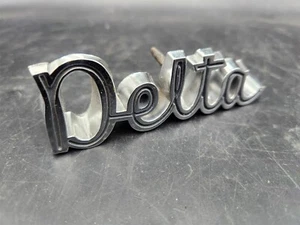 1967 1968 Oldsmobile Delta 88 Front Fender Nameplate Ornament Emblem NOS - Bild 1 von 2