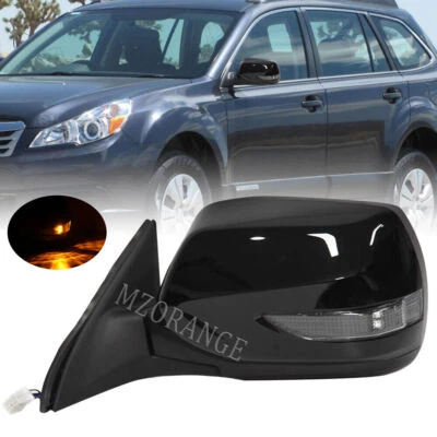 Left Heated Side Mirror Assembly W/Lamp 9Pin For Subaru Legacy Outback 2010-2011 - Image 1 of 4