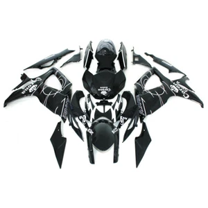 White Black ABS Fairing Kit for Suzuki GSXR600 GSX-R750 2006 2007 K6 06 Bodywork - Picture 1 of 9