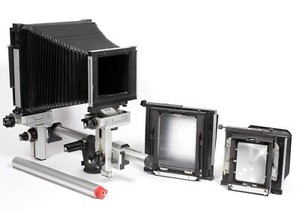 Sinar P 8X10 5X7 4X5 multi format Camera kit with extras + FRESNEL