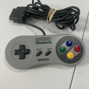 InterAct Superpad Super Nintendo SNES Controller Tested Working - Picture 1 of 3