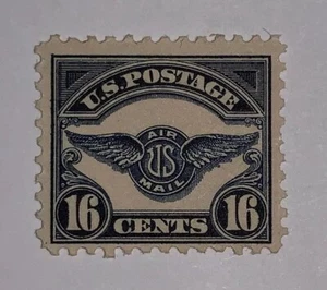 TRAVELSTAMPS: 1923 US Stamps Scott # C5 Air Post BADGE OF AIR SERVICE mint,og,lh - Picture 1 of 5