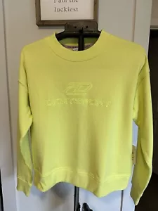 DKNY sport neon yellow sweatshirt - Picture 1 of 7