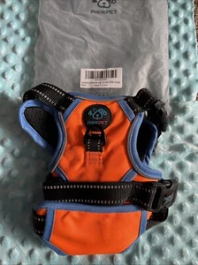 PHOEPET No Pull Hundegeschirr, Größe L Farbe Orange verstellbar reflektierend - Bild 1 von 4