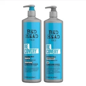 TIGI Bed Head RECOVERY Duo Pack Shampoo Conditioner 970ML BLUE - Picture 1 of 1