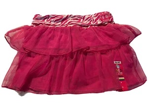 New girls skirt skort shorts culotte Animal Print Pink Garanimals 365 size 6 - Picture 1 of 5