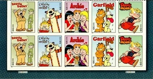 Scott 4467-4471 44¢ Sunday Funnies MNH Free Shipping!!! - Picture 1 of 1