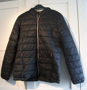 Here+There Damenjacke Herbst Winter Frühjahr, schwarz, Größe 176, mit Kapuze - Bild 1 von 2