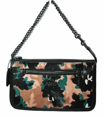 BOLSO DE MANO COACH NOLITA PRIMAVERA HOJA BECERRO PEQUEÑO MONEDERO CAJA DE REGALO F58412 Foto 1 de 3