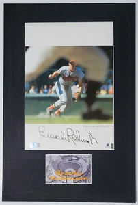 BROOKS ROBINSON Signed Rare Photo Matted Display w/ Custom Nameplate HOF BAS GA - Picture 1 of 4