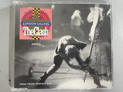 THE CLASH - LONDON CALLING 3-TRACK SINGLE/DISC LOOKS UNPLAYED. BOOKLET IS EXC. - Image 1 of 3