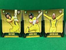 Marsh Agar Paine Finch Short Tye Stanlake CRICKET AUSTRALIA ODI TEAM 7 card lot