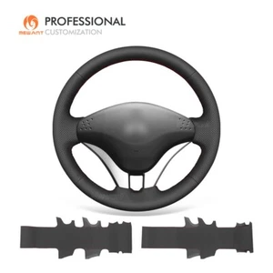 MEWANT Genuine Leather Steering Wheel Cover for Mitsubishi Triton 2006-2012 - Picture 1 of 11