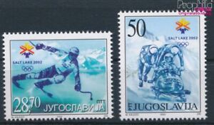 Briefmarken Jugoslawien 2002 Mi 3058-3059 postfrisch (10174372