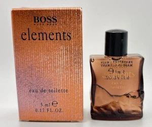 Boss Elements Eau De Toilette Miniature Perfume Unisex 0.17 FL OZ 5 ML - Picture 1 of 7
