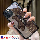 Cool Bear Shockproof Glass Case Cover Luxury For iPhone 12 13 Pro Max Promax USA