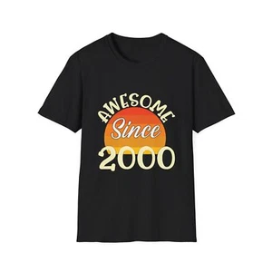 25th Birthday T-Shirt, Celebrate 25 Years, Quarter Century Shirt, Milestone Tee - Picture 1 of 12