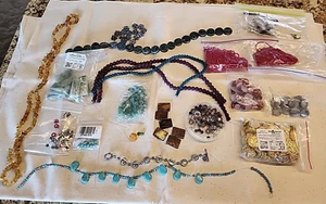 2 Pounds Beads Lot Beads Variety Crafts & Jewelry - Picture 1 of 12