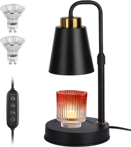 Dimmbare Kerzenwärmerlampe mit 2H/4H/8H Timer, elektrischer Kerzenwärmer  - Bild 1 von 1