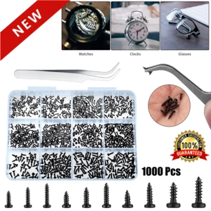 1000 Pezzi Piccole Philips Kit Assortimento Viti Testa Padella, Micro Piccole Viti Kit - Foto 1 di 8
