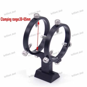 36-65mm Telescope Finderscope Bracket Aluminum Alloy Scope with 1/4 Hole - Picture 1 of 4