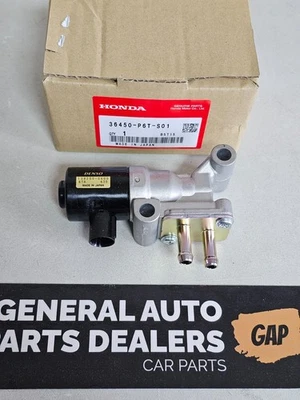 Genuine HONDA OEM Integra Fuel Injection Idle Air Control Valve 36450-P6T-S01 - Image 1 of 4