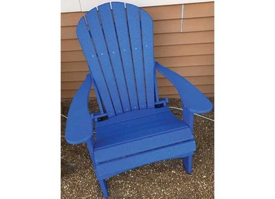 Silla Adirondack Plegable Green Country Decor ACF-BURNBL - Azul Foto 1 de 3